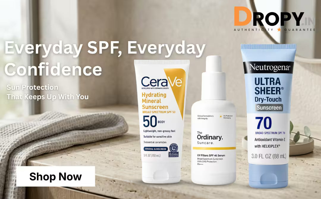 Best Sunscreen in India 2026 — Top 9 SPF 50, Mineral & Oil-Free Sunscreens for Oily, Dry & Sensitive Skin