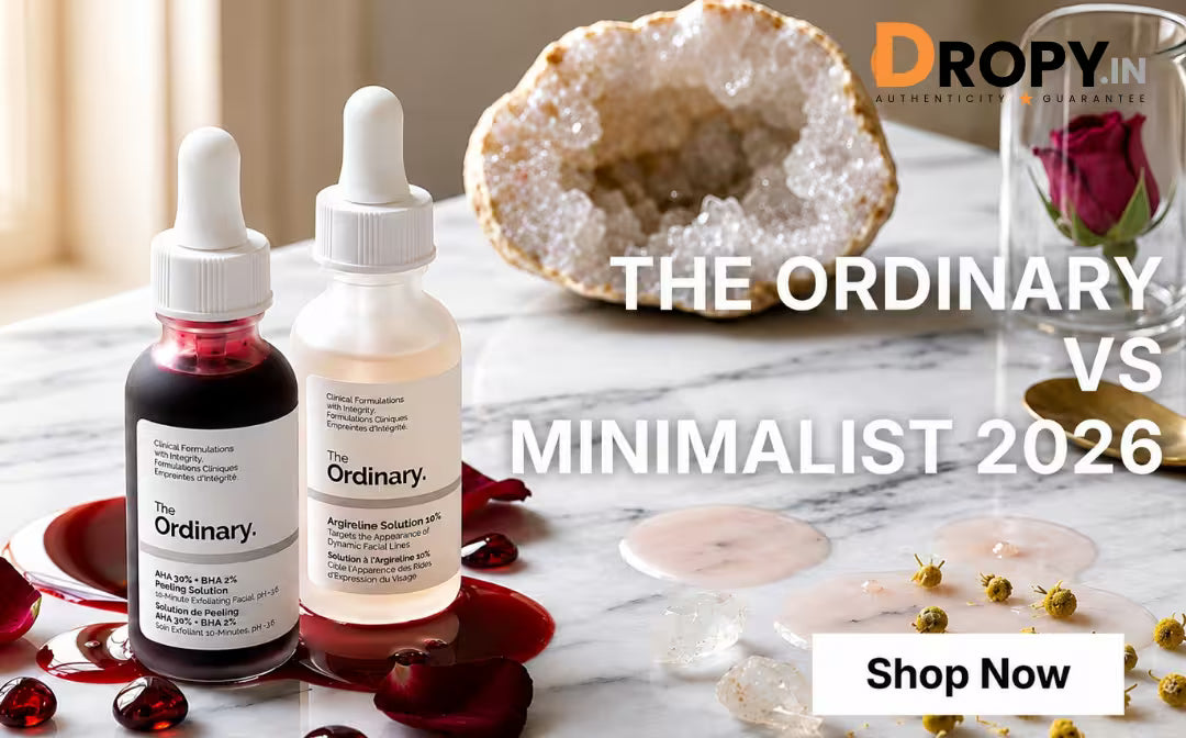 The Ordinary vs Minimalist 2026 — Which Serum Brand Is Better for Indian Skin? (10 Serums Compared)