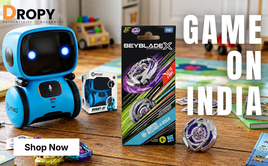 Best Toys for Kids in India 2026 — Buy USA Imported RC Robots, Beyblade X, STEM Toys Online