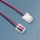 Davitu JST SUR 0.8mm 4 Pin Female Connector with wires front view