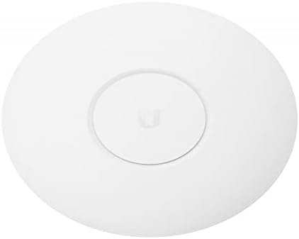 Ubiquiti UniFi 802.11ac dual band access point rear ports showcasing dual Gigabit Ethernet connections.