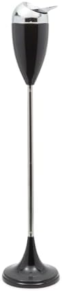 Outdoor Standing Ashtray with Lid for Cigarettes and Cigars, Adjustable (6 x 35.5 In) - Image 2