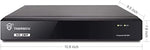 TIGERSECU professional security recorder retail packaging containing the 2TB DVR device, power supply, and mouse.