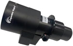 Side profile of GDC Supra 5000 motorized cinema projector lens