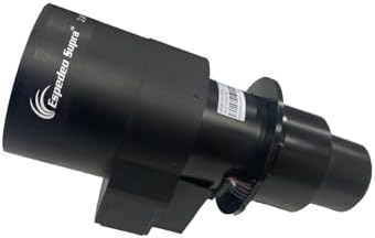 Side profile of GDC Supra 5000 motorized cinema projector lens