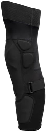 Fox Racing Launch premium slip-on leg armor showcasing breathable Ariaprene mesh