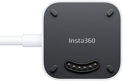 Portable snap-on charging accessory for standalone action camera setup