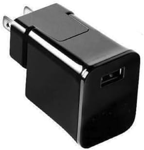 USA imported WGHWQ tablet charger showing connector pin details and compact wall plug design.