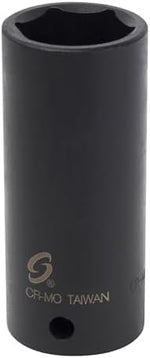 1/2"" Drive Deep 6 Point Impact Socket 22mm - Image 2