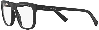 Close up of Armani Exchange AX3050 frame temple detail