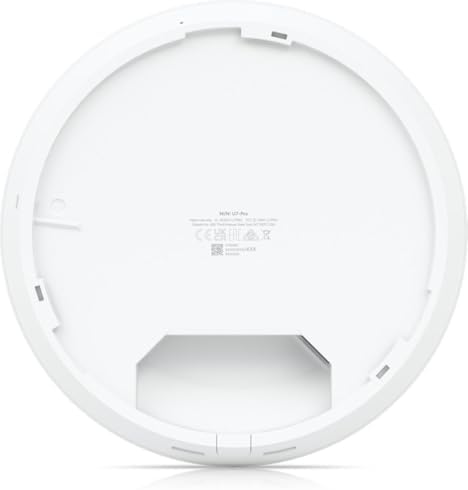 Ubiquiti U7 Pro retail packaging box layout highlighting official Wi-Fi 7 certification and branding logos.