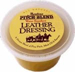Montana Pitch-Blend All-Natural Leather Dressing 14 Ounce tub front view for heavy duty leather care