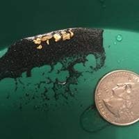 Beginner gold panning practice material bag