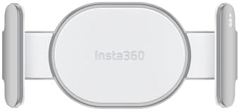 Insta360 replacement magnetic smartphone clamp for Flow 2 series gimbals displayed at an angle.