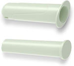 Comparison of the Mottery applicator size next to a standard menstrual disc