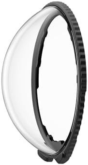 Side angle of the action camera lens protectors highlighting the premium multi-coated construction