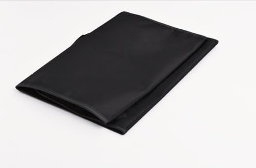 AF-WAN heavy duty black fabric electronic dust cover dimensions showing precise audio gear fitment