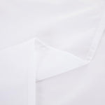 Easy care fade resistant microfiber sheet showing edge stitching detail