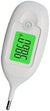 Quick-Read Rectal Digital Thermometer for Baby, Measures in 10 Seconds, with Flexible Tip, Fever Alarm, Large Display, White - Image 1