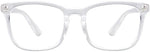 Eylrim transparent frame glasses side profile
