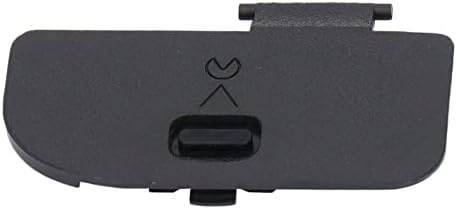Durable black battery door cover repair part showing internal locking spring mechanism