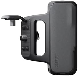 Close up view of the tactile point and shoot shutter button on the handheld grip