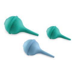 Ear Wax Removal Syringe, 3oz, Ribbed w/Non Slip Grip, Pair - Image 1