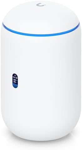 Authentic UDR7 wireless router featuring integrated WiFi 7 and PoE switch capabilities.