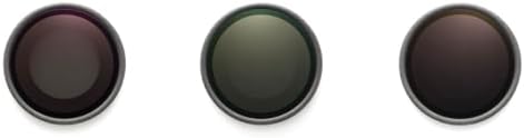 Top down view of Dji Osmo Nano lens filter accessories