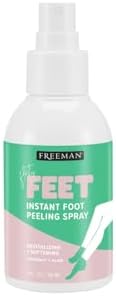 FREEMAN Beauty Flirty Feet Instant Peeling Foot Spray, Coconut and Aloe, Blue, 4 Fl Oz - Image 2