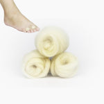 Premium protective lambswool padding for hiking shoe insert comfort