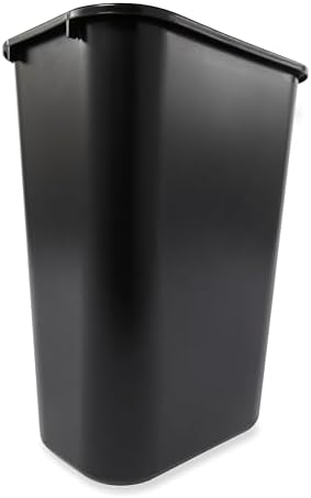 Rubbermaid FG295700BLA Wastebasket Large 41 Qt Black - Image 4