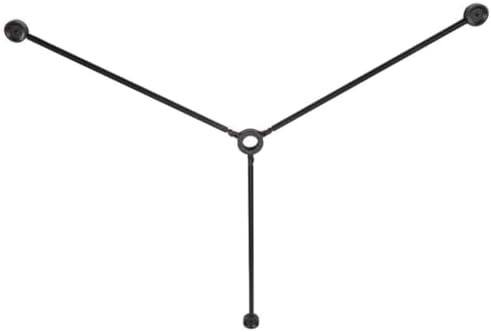 Hosrivae foldable measurement tripod star bracket collapsed for portable toolkit storage.