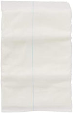 High absorbency cellulose center details on a single sterile dressing