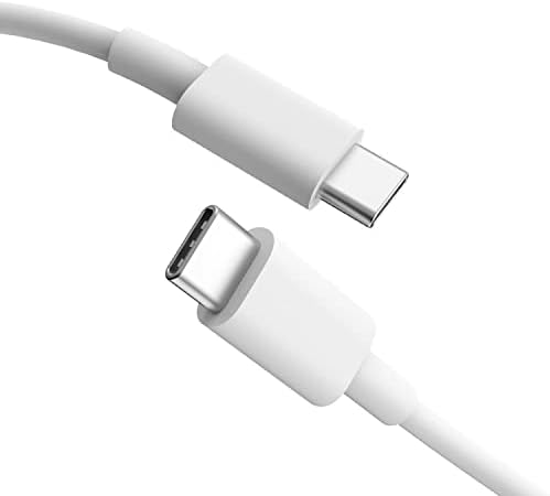 White PD power adapter with USB C port