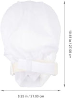 Sopotutu immobilization gloves with adjustable wrist straps for elderly care.