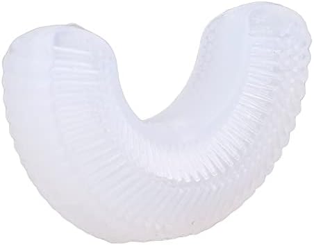 Silicone U-shaped toothbrush head for children aged 2 to 6 years