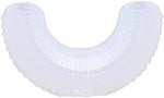 White food grade silicone replacement brush head for automatic toothbrushes