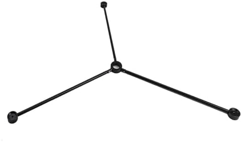 Hosrivae heavy duty metal tripod floor guide showing secure lock joints for stability.