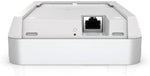 Ubiquiti UniFi U7 Pro Wall mounted on a clean white surface highlighting sleek compact industrial design.