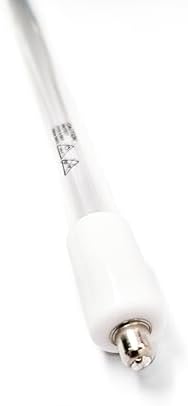 Lutrace premium replacement ultraviolet bulb for water disinfection systems showing full length profile