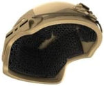 Hard Head Veterans tactical pads close up view of Carbon DLS open cell architecture