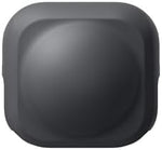 Insta360 X4 protective cover fitted over action camera dual lenses