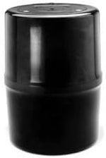Backpacker's Cache bear resistant container showing locking lid mechanism