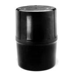 Backpacker's Cache food cache bear canister black front view outdoor gear