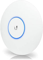 Ubiquiti Networks UniFi wireless access point package contents and mounting accessories.