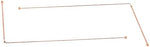 Handheld copper dowsing rods for paranormal investigation