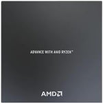 Complete contents of the retail kit showing the unlocked AMD processor chip alongside the premium Wraith Prism cooling solution.