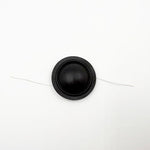 Close up of 1 inch silk dome tweeter diaphragm 25.4mm
