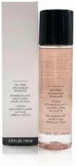 Biphasic non greasy eye area cleanser packaging showing the premium USA imported formulation